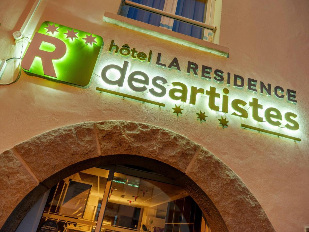 Hotel La Residence Des Artistes Roscoff Exterior photo