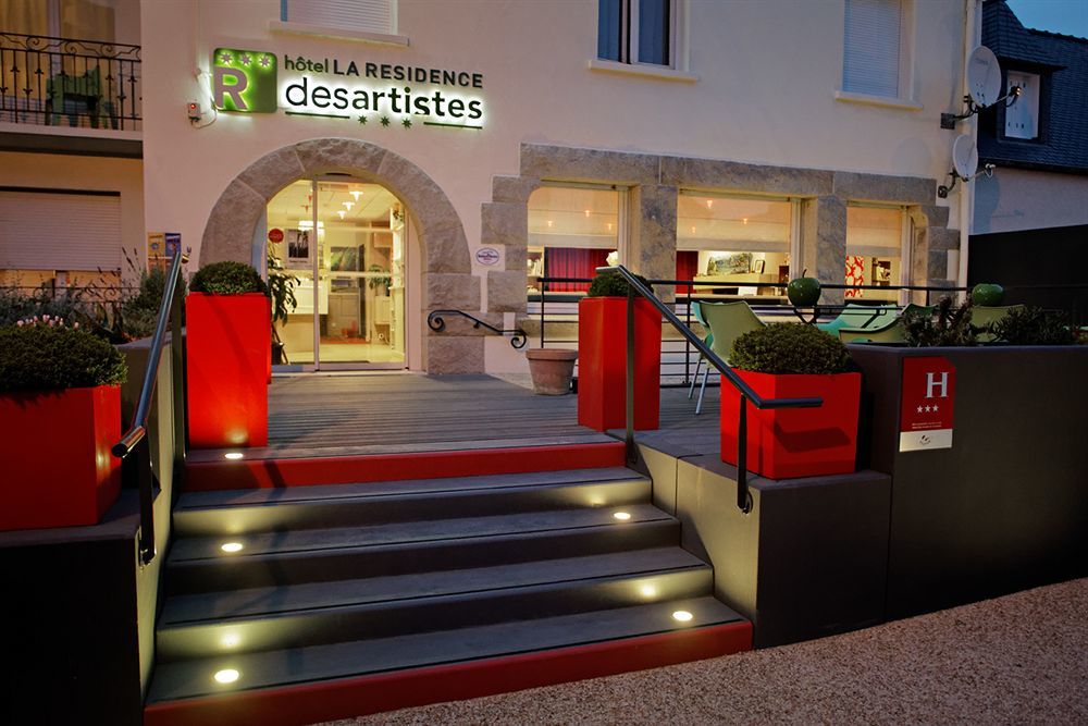 Hotel La Residence Des Artistes Roscoff Exterior photo